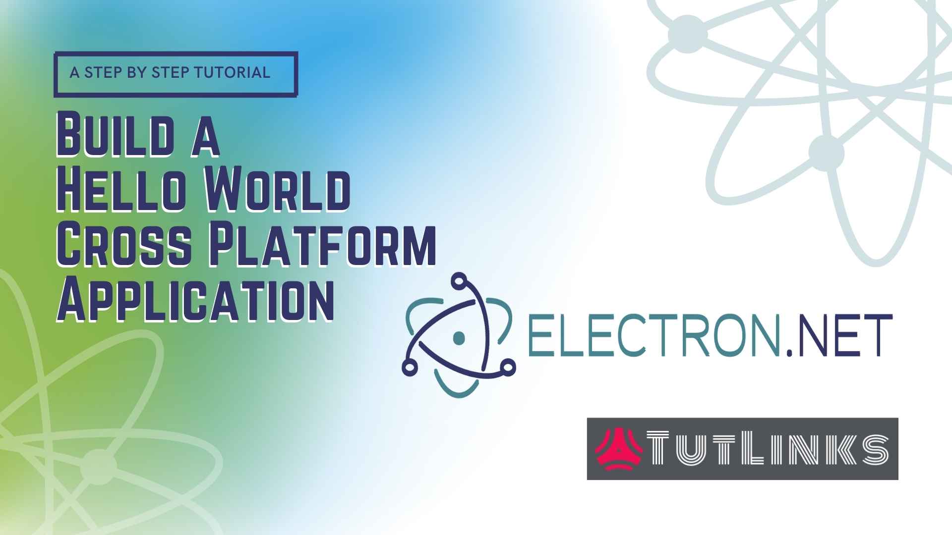 Building a Hello World Electron.NET Application from the scratch - TutLinks