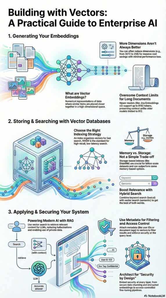 Infographic: Vector Embeddings Unlocked: Your Essential Guide to Powering Modern AI and Semantic Search - TutLinks.com